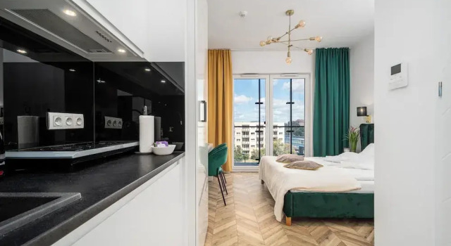 Apartamenty Wola Tower, Забронировать Апартаменты/квартира Апартаменты Варшавы, рядом с Станция Варшава Западная, Апартаменты/квартира