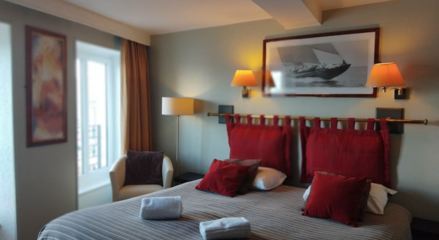 Двухместный номер Standard с видом на море Logis HOTEL RESTAURANT La Régence