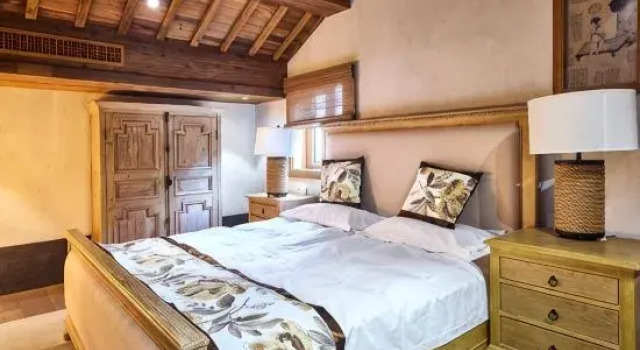 Семейный люкс с 3 комнатами Anji Yunshang Wutong · Wenquan · Cloud Pool · Vacation Apartment (Yungu Xijing)