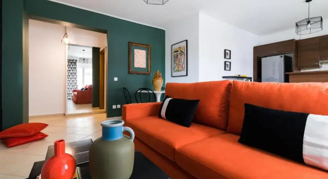Апартаменты с 2 комнатами Athenian Stylish 2 bdrm Apartment