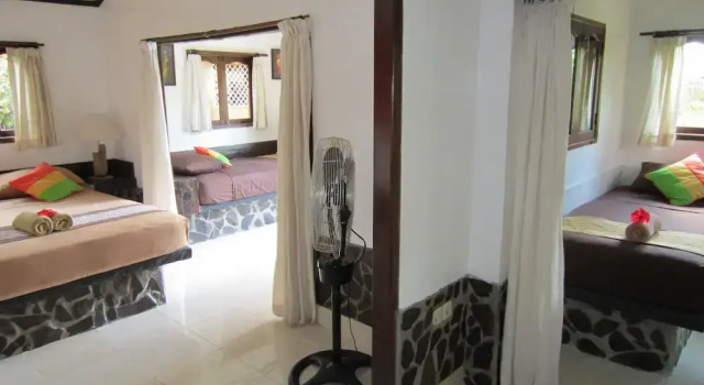 Семейное бунгало Gili Hideaway