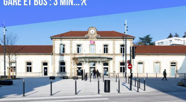 Апартаменты Appartement F2 au Coeur de Montbéliard