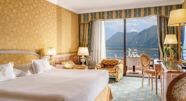 Двухместный номер Deluxe Executive с видом на озеро Hotel Splendide Royal