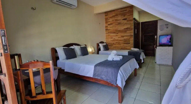 Superior Triplo Suite cave Pousada Sol & Lua