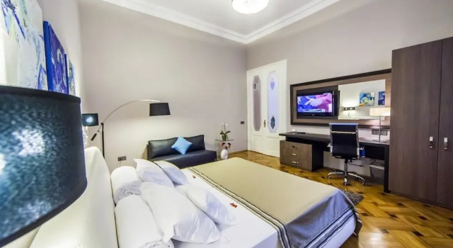 Апартаменты Deluxe с балконом Matei Corvin Deluxe Apartment