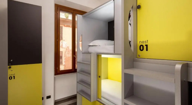 Четырёхместный номер Standard Free Hostels Roma