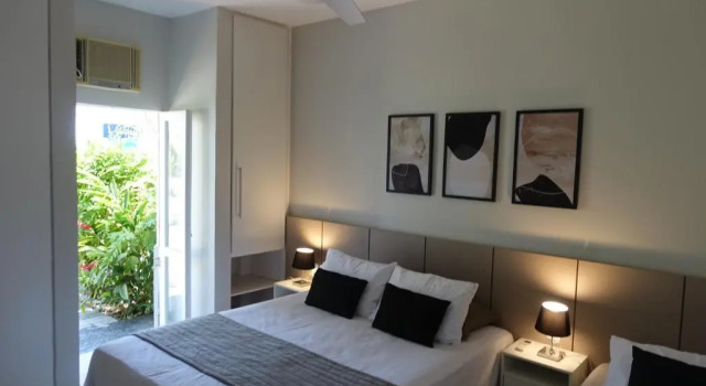 Angra Temporada - Apartamentos, 3 praias, piscinas, conforto, condomínio, Забронировать Отель Бизнес-отели Ангра-дус-Рейс, 4* 5*