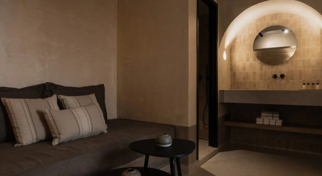 Oikos люкс с 2 комнатами с видом на окрестности Momi Slow Living Hotel