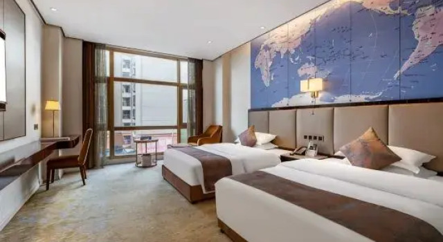 Семейный люкс с 2 комнатами Meizhou Century King Hotel (Meizhou West High-speed Railway Station Branch)