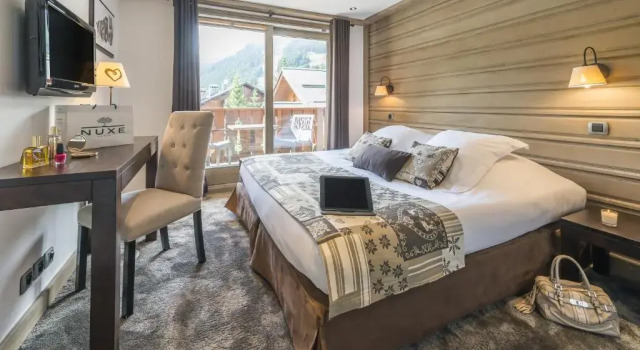 Двухместный номер Standard с видом на горы Hotel La Chaudanne