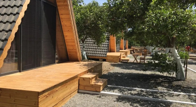 Tredobbelt bungalow Limon Datca