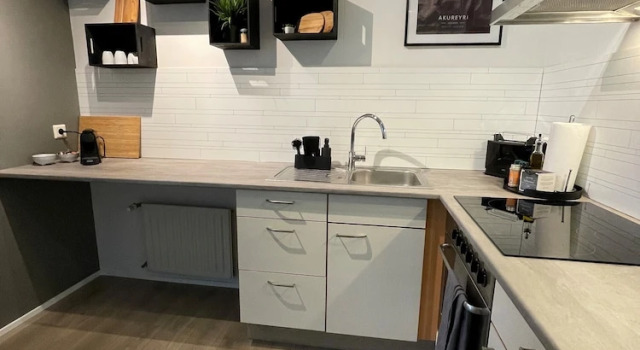 Апартаменты Comfort c 1 комнатой с балконом Saga Apartments Akureyri