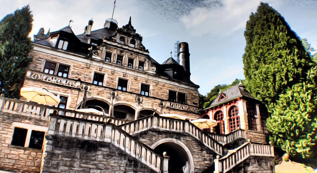 Schloss Hotel Wolfsbrunnen, Reserva ahora Hotel Hoteles en Meinhard con aparcamiento, Aparcamiento
