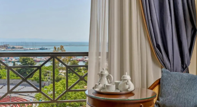 Двухместный номер Deluxe с видом на море Volos Palace