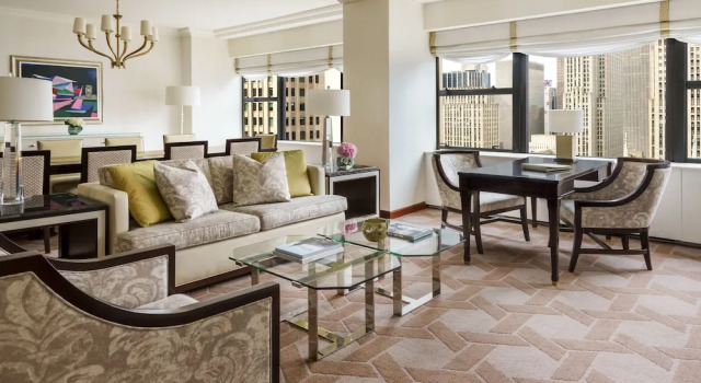 Двухместный люкс Palace Accessible Signature Lotte New York Palace