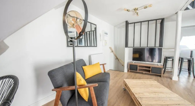 Апартаменты Au Nouveau Boulonnais - 4 appartements charmants pour couples, familles et groupe damis, vieille ville et centre ville de Boulogne sur Mer