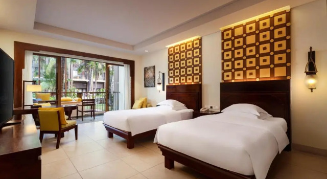 Двухместный номер Deluxe с видом на бассейн Pullman Sanya Yalong Bay Villas & Resort