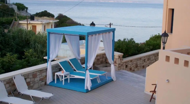 Апартаменты Economy с красивым видом из окна Sea Breeze Apartments Chios