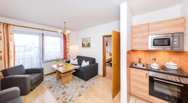 Апартаменты c 1 комнатой с балконом Appartements Haus Sonnenschein