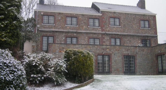 Modern House With Private Pool in Aubel, Rezerwuj Willa Hotele w Pays de Herve z basenem, Basen
