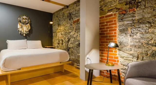 Апартаменты Deluxe Les Lofts St-Paul - Par Les Lofts Vieux-Québec