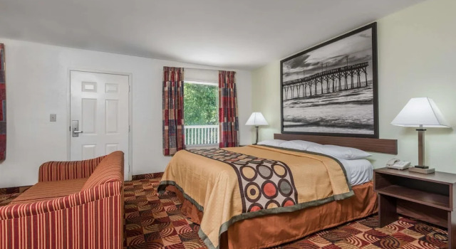 Двухместный люкс Super 8 by Wyndham Fayetteville