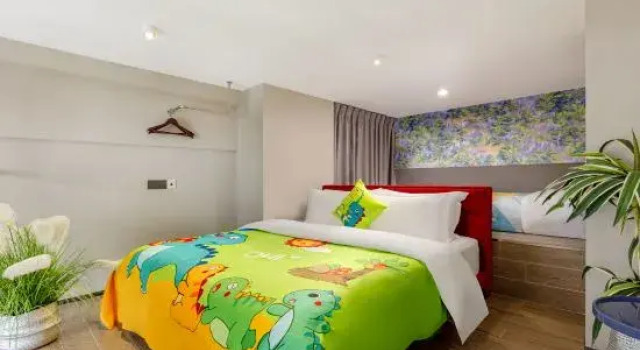 Двухместный люкс Park Shijia boutique apartment (Guangzhou Yangang Metro Station Store)