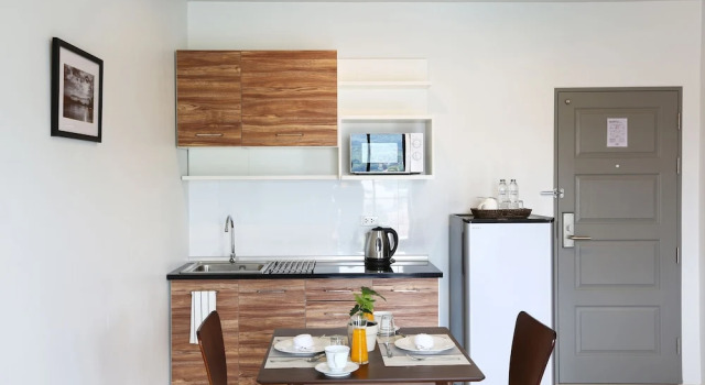 Двухместный семейный номер Standard с балконом Sukh Serviced Apartment