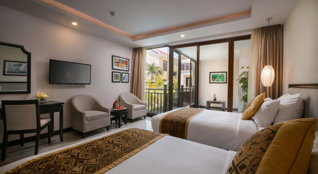 Номер Deluxe Silkotel Hoi An