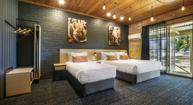 Двухместная студия с балконом Nightcap at Macquarie Inn