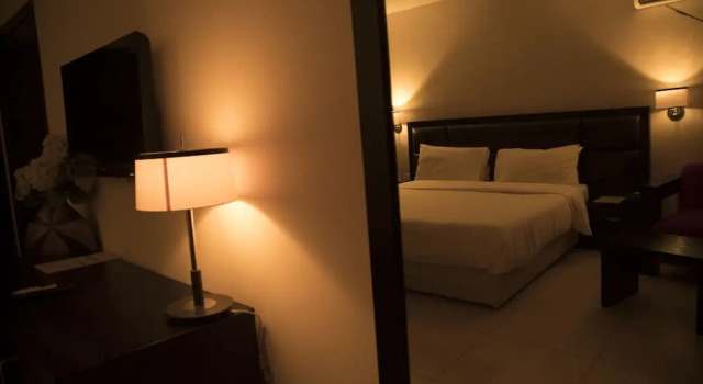 Номер Deluxe с балконом и с видом на сад Hotel Palm Beach