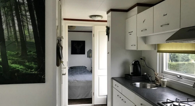 Nicely Furnished Chalet with Oven near Wadden Sea, Rezervovat Chata Chaty v Friesland, Chalupa