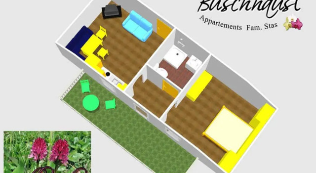 Апартаменты с балконом Buschhäusl