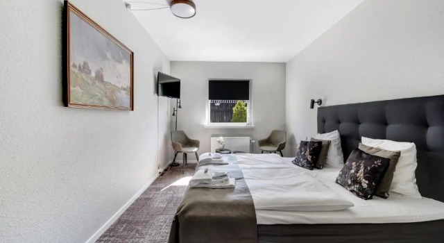 Superior- dobbelt værelse Hotel Postgaarden