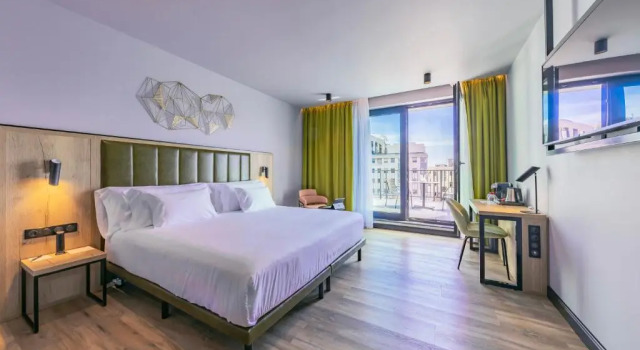 Двухместный номер Deluxe с красивым видом из окна Barceló Budapest