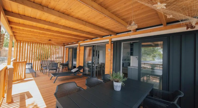 Коттедж с 2 комнатами Memita Mobile homes, Selce