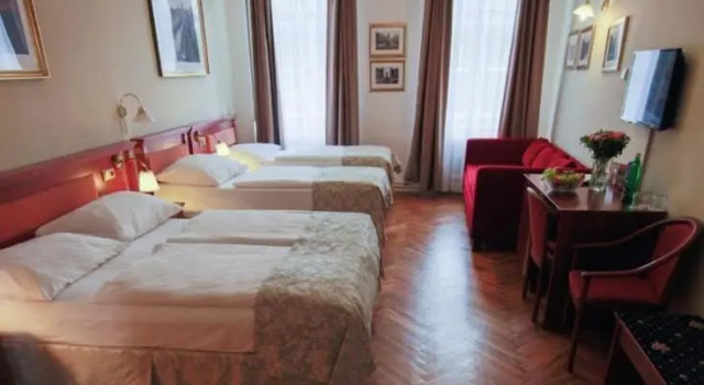 Standardní Čtyřlůžkový pokoj Wenceslas Square Hotel - Czech Leading Hotels