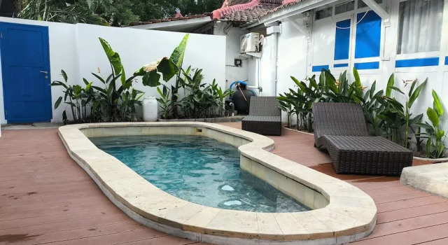 Семейная вилла с 3 комнатами Omah Gili Hotel