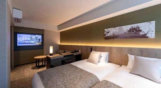 Двухместный номер Deluxe Iroha Grand Hotel Kintetsu Nara Ekimae