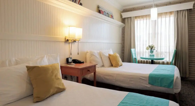 Четырёхместный номер Standard с видом на внутренний двор Gaidos Seaside Inn