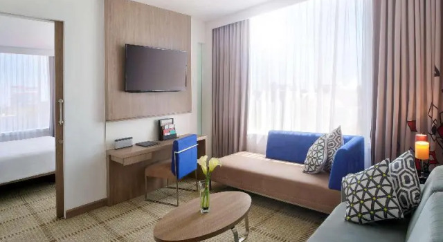 Номер Standard с видом на город Novotel Makassar Grand Shayla