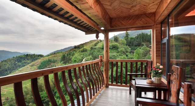 Camera doppia Standard con vista sulle montagne Baike Boutique Hotel