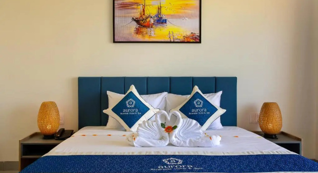 Двухместный номер Standard с видом на город Hoi An Aurora Riverside Hotel and Spa