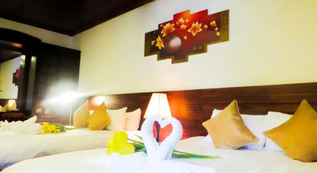Люкс Deluxe Luang Prabang Mekong Charm River View