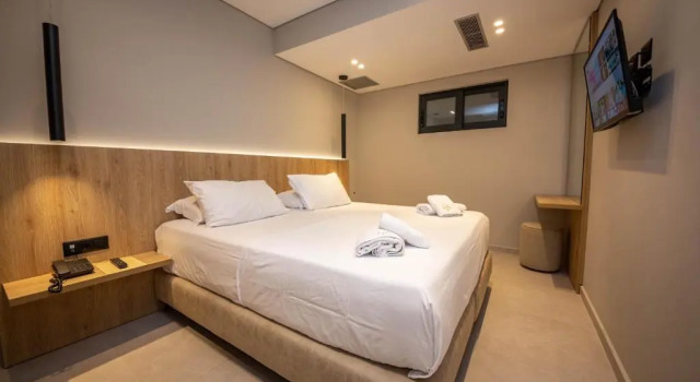 Двухместный номер Бюджетный (без окна) цокольный этаж Hotel Portanova