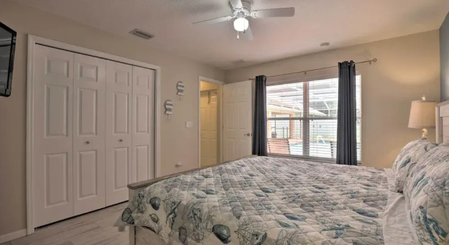 Canal-front Palm Coast Home w/ Pool, Theater Room!