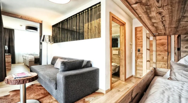 Люкс с балконом alpslodge Hotel Garni