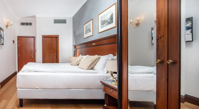 Двухместный номер Deluxe с видом на канал All’Angelo Art Hotel