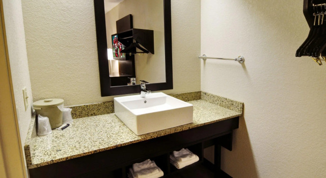 Четырёхместный номер Deluxe American Inn & Suites Bishop Airport Flint