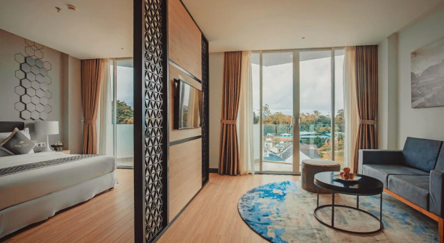 Двухместный номер Deluxe Nesta Valley Dalat Hotel - Formerly Golf Valley Hotel